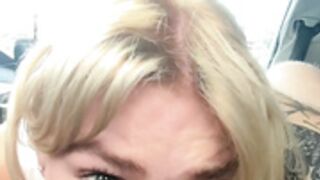 hallinlover car blowjob