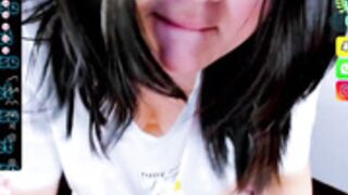 Korean cutie MiyaGoldy squirting