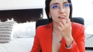 La_rola_ wears as secretary and juggles