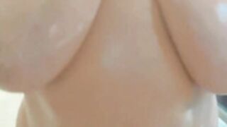 BabyP3ach soapy tits and pussy flash