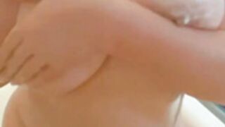 BabyP3ach soapy tits and pussy flash