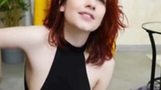 pinkandy anal dildo ride