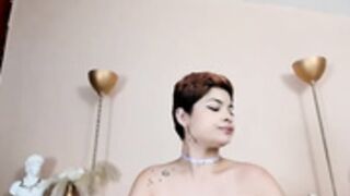 kasiahall smocking topless