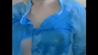 Jscarlett - Wet C-Thru t-shirt shows nipple