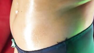 Desi girl ice rubbing on sexy pussy