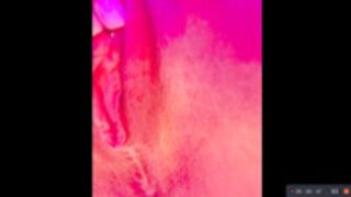 Christie Brimberry close up pussy play