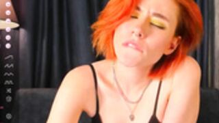 Latvian Camwhore Peach_Fox topless 2nd clip