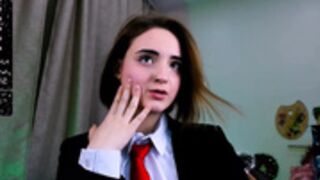 traumfrau_ in secretary outfit