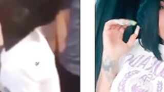 negra moviendo sus nalgotas