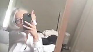 18 Year old virgin Solo Masturebation