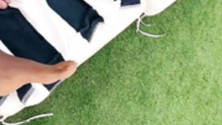 MySweetApple | Goro Kush MFM Threesome in The Pool