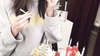 Holly 190430 2025 Cake&Tits-Birthday