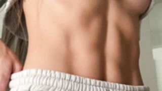CB abs tease