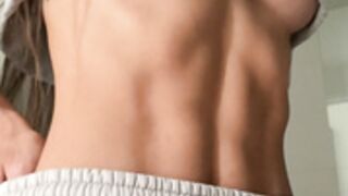 CB abs tease