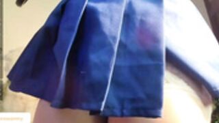 sammysammy_ waifu in blue skirt
