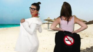 Carlotta Champagne Dare Taylor Strip