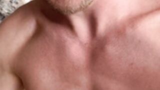 Hot nature couple go at it rock climbing