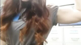 Mallory Dawn flexing comp