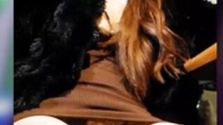 NicoleLabelle by fingered by guy in public