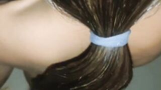 Naughty Riya - Indian girl hairjob
