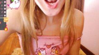 nancycute__ tongue and saliva play