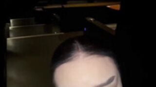 auhneesh nicole sucking BBC in movie theater