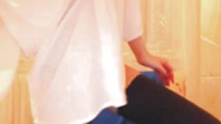 Horny sexy student with perfect squirtshow