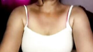 Kannada_sanya Shows Her Face With Mask