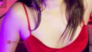 nylaahh-1 Nipple Clamps And Cute Ass Tease