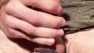 Edging Masturbation Massive Cumblast (short clip)