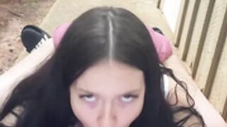 Thick Bunny Swallowing BBC