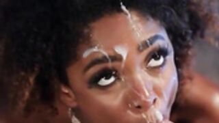 Ebony Facialized