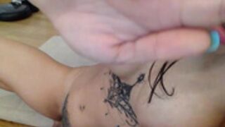 nicole cumming and licking herself clean