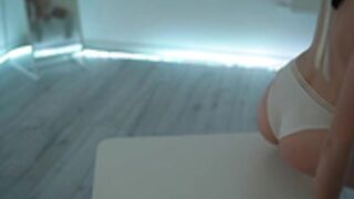 Floret_Joy, big bouncing boobies and Skipping Rope.