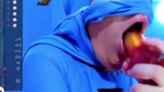 sadira_bashar Hijab Girl Deepthroat Dildo