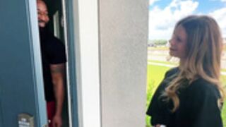 Blue Eyed MILF Receives BBC Service