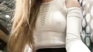 Barbiehumpxxx Pussy Show in public