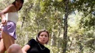 YOUR-KARINA good outdoor pee with friend