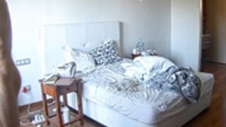 Lialia and Guest guy doggy sex in the bedroom