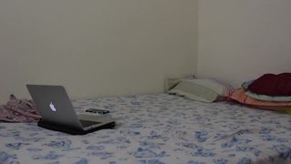 Hug "Cumming while my family is outside" vid