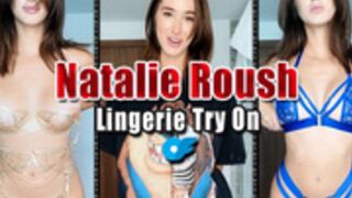 Natalie Roush 4 OF - Lingerie Try On