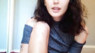 Slutty sissy Sarai aka Jaegyun Schwartz teasing her bod