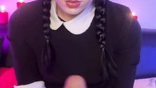 Wednesday Adams cosplay
