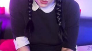 Wednesday Adams cosplay