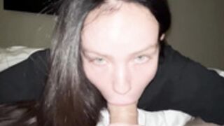 Megan Rain - Midnight Homemade Blowjob