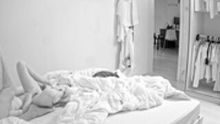Leora is fucked in the mouth by Paul and rubs his balls