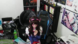Lana Rain - D.va learns there is pleasure in defeat