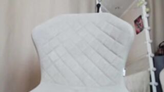 Cute18cute, hard dildo and fingering sex show.