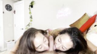 Christy Love | Aurora Squishy Flat Chest Threesome