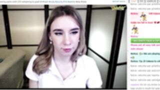 Lavinell drunk smoking after private cumshow